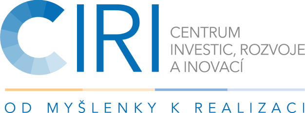 Logo centra investic, rozvoje a inovací